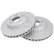 Disco de freno 18536 ABS