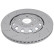 Disco de freno 18605 ABS