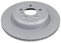 Disco de freno 18616 ABS