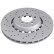Disco de freno 18694 ABS