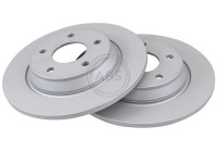 Disco de freno 18739 ABS