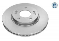 Disco de freno 37-15 521 0039/PD Meyle