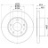 Disco de freno 54048 8DD 355 107-421 Hella