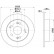 Disco de freno 54251 8DD 355 110-311 Hella