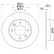 Disco de freno 8DD 355 108-391 Hella
