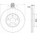 Disco de freno 8DD 355 110-281 Hella