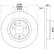 Disco de freno 8DD 355 113-681 Hella