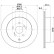 Disco de freno 8DD 355 116-781 Hella