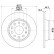Disco de freno 8DD 355 116-971 Hella