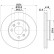 Disco de freno 8DD 355 117-981 Hella