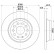 Disco de freno 8DD 355 119-481 Hella