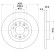 Disco de freno 8DD 355 120-421 Hella