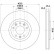 Disco de freno 8DD 355 120-501 Hella
