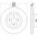 Disco de freno 8DD 355 126-301 Hella
