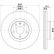 Disco de freno 8DD 355 128-301 Hella