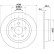 Disco de freno 8DD 355 133-741 Hella