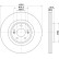 Disco de freno 8DD 355 134-871 Hella