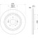 Disco de freno 8DD 355 135-221 Hella