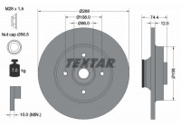 Disco de freno 92168703 Textar