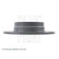 disco de freno ADB114360 Blue Print, Miniatura 4