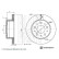 Disco de freno ADBP430041 Blue Print, Miniatura 5