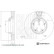 Disco de freno ADBP430075 Blue Print, Miniatura 3