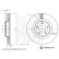 Disco de freno ADBP430149 Blue Print, Miniatura 3