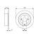 Disco de freno BD1365 Bosch, Miniatura 5
