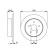 Disco de freno BD1374 Bosch, Miniatura 5