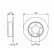 Disco de freno BD1546 Bosch