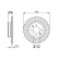 Disco de freno BD1600 Bosch, Miniatura 5