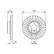 Disco de freno BD1604 Bosch, Miniatura 5