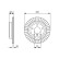 Disco de freno BD1605 Bosch