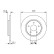 Disco de freno BD1636 Bosch, Miniatura 5
