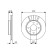 Disco de freno BD1653 Bosch