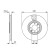 Disco de freno BD1656 Bosch, Miniatura 5