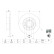 Disco de freno BD2079 Bosch, Miniatura 5