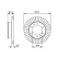 Disco de freno BD2156 Bosch, Miniatura 5