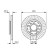 Disco de freno BD2410 Bosch, Miniatura 5