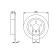 Disco de freno BD2417 Bosch, Miniatura 5