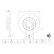 Disco de freno BD3251 Bosch, Miniatura 5