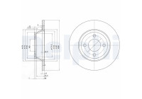 Disco de freno BG2783 Delphi