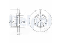 Disco de freno BG3675 Delphi