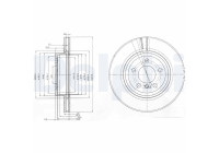 Disco de freno BG3938 Delphi