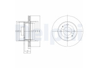 Disco de freno BG3946 Delphi