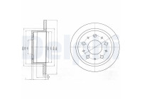 Disco de freno BG4062 Delphi