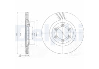 Disco de freno BG4112 Delphi