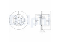 Disco de freno BG4133 Delphi