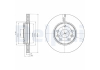 Disco de freno BG4317C Delphi