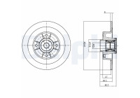 Disco de freno BG9028RS Delphi